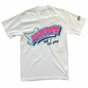 Simple Gospel Justin Bieber graphic air brush short sleeve T shirt small NWOT!